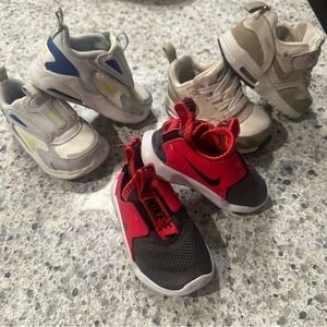 Nike Toddler Shoes Bundle Size 5C – 3 Pairs (Air Max + Slip-On)
